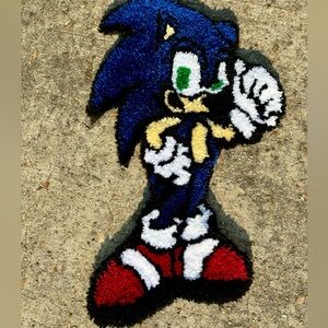 Sonic the Hedgehog Full Body Tufted Rug